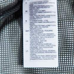 مملوكة مسبقًا Adidas by Stella McCartney Black Logo Print Hooded Jacket M