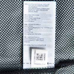 مملوكة مسبقًا Adidas by Stella McCartney Black Logo Print Hooded Jacket M