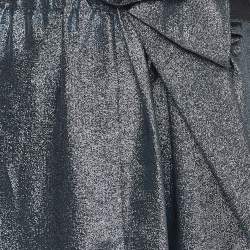 Stella McCartney Blue Lurex Midi Skirt M