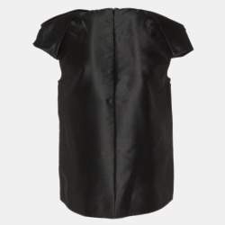 مملوكة مسبقًا توب ستيلا مكارتني تافة أسود بأكمام قصيرة مقاس صغير ( سمول )