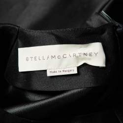 مملوكة مسبقًا توب ستيلا مكارتني تافة أسود بأكمام قصيرة مقاس صغير ( سمول )