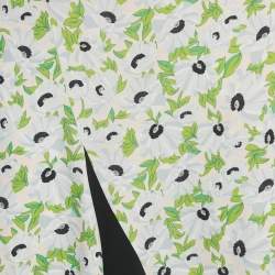 Pre Owned Stella McCartney Green Crepe Florentina Midi Skirt S