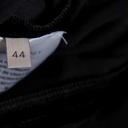 Pre Owned Stella McCartney Black Velvet Tailored Joggers M