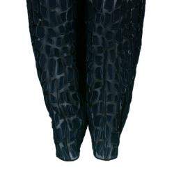 Stella McCartney Navy Textured Top XS And Pants Set S