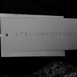 Pre Owned Stella McCartney Grey Wool Single Breasted Coat L
