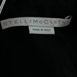 Pre Owned Stella McCartney Grey Wool Single Breasted Coat L