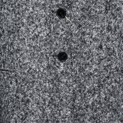 Pre Owned Stella McCartney Grey Wool Single Breasted Coat L