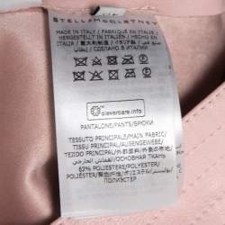 Pre Owned Stella McCartney Rose Pink Faux Leather Kallie Shorts S
