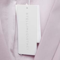 Pre Owned Stella McCartney Lavender Wool Blend Pant Suit S