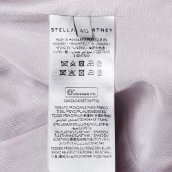 Pre Owned Stella McCartney Lavender Wool Blend Pant Suit S