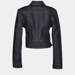 Pre Owned Stella Mccartney Cotton Denim Outerwear 42