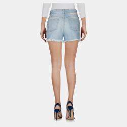 Pre Owned Stella Mccartney Cotton Denim shorts 27