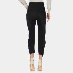 Pre Owned Stella McCartney Black Wool Trousers Size 40