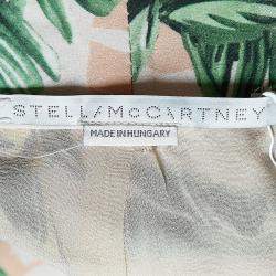 Pre Owned Stella McCartney Printed Wide Leg Pants 40