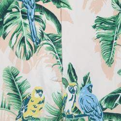 Pre Owned Stella McCartney Printed Wide Leg Pants 40