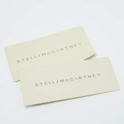 Pre Owned Stella McCartney Dark Brown Faux Suede Fringe Small Falabella Tote