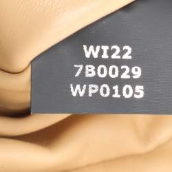 Pre Owned Stella McCartney Beige Faux Leather Small Puffy Shoulder Bag