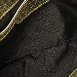 Pre Owned حقيبة كروس بودي ستيلا مكارتني فالابيلا جلد صناعي مشقق ذهبي