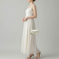 Pre Owned حقيبة كروس بودي ستيلا مكارتني فالابيلا جلد صناعي مشقق ذهبي