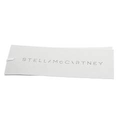 Stella McCartney Beige Raffia Logo Tote 