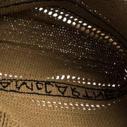 Stella McCartney Beige Raffia Logo Tote 