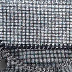 مملوكة مسبقًا حقيبة كروس ستيلا مكارتني ميني فالابيلا ديسكو غليتر متعدد الألوان