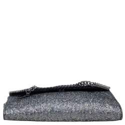 مملوكة مسبقًا حقيبة كروس ستيلا مكارتني ميني فالابيلا ديسكو غليتر متعدد الألوان