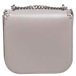 Pre Owned Stella McCartney Beige Faux Leather Falabella Box Shoulder Bag