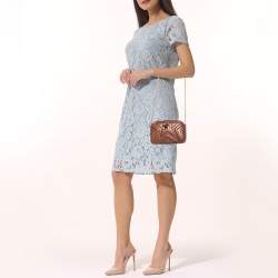 Pre Owned حقيبة كروس ستيلا ماكرتني ستيلا ستار جلد مبطن بني