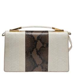 Pre Owned حقيبة كتف ستيلا مكارتني فلو جلد ثعبان صناعي متعدد الألوان كبيرة