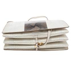 Pre Owned حقيبة كتف ستيلا مكارتني فلو جلد ثعبان صناعي متعدد الألوان كبيرة