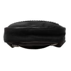 Pre Owned Stella McCartney Black Eco Nylon Mini Bum Belt Bag