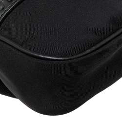 Pre Owned Stella McCartney Black Eco Nylon Mini Bum Belt Bag