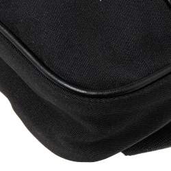 Pre Owned Stella McCartney Black Eco Nylon Mini Bum Belt Bag