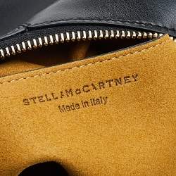 Pre Owned Stella McCartney Black Faux Leather Hobo