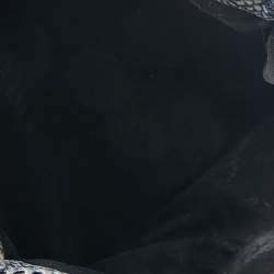 Pre Owned حقيبة كلتش ستيلا مكارتني فالابيلا فلو جلد ثعبان صناعي متعدد الألوان بسحاب مطوية