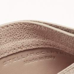 Pre Owned Stella McCartney Faux Suede Falabella Card Holder