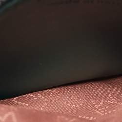 Pre Owned Stella McCartney Green Faux Falabella Zip Card Holder