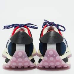 Stella McCartney Navy Blue/Grey Mesh and Fabric Reclypse Sneakers Size 41