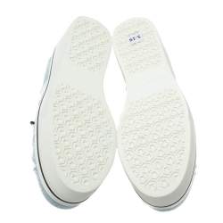 Pre Owned حذاء رياضي ستيلا ماكرتني سليب أون نعل سميك باينكس ستاردينم أزرق فاتح سليب أون مقاس 41