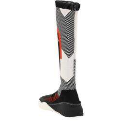 Pre Owned حذاء رياضي ستيلا مكارتني قماش مطاط متعدد نمط جورب مقاس إيطالي 36