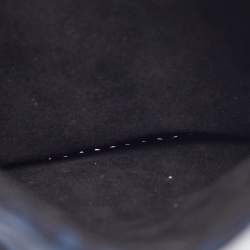 Stella McCartney Black/Blue Leopard Print Faux Suede Falabella iPad Case