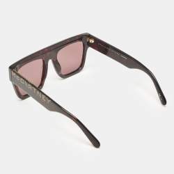 Stella McCartney Havana Brown SC0170S Square Sunglasses