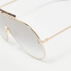 Stella McCartney Tortoise Brown/Iridescent Gradient SC0056S Shield Sunglasses