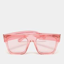 Stella McCartney Pink SC0119S Square Sunglasses