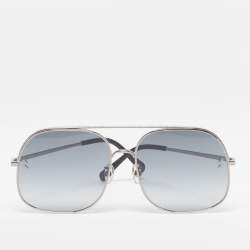 Pre Owned Stella McCartney Silver SC40005U Bio Lens & Bio Acetate Sunglasses