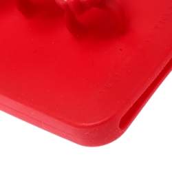 Stella McCartney Red Rubber Crystal Four Finger Ring iPhone 6 Case