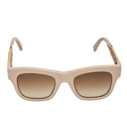 Stella McCartney Powder Pink/ Brown Gradient SC0011S Square Sunglasses