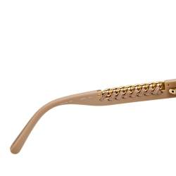 Stella McCartney Powder Pink/ Brown Gradient SC0011S Square Sunglasses