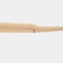 Stella McCartney Beige Gradient SM4052 Oversized Sunglasses
